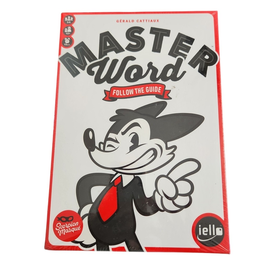 Master Word Board Game by IELLO‎ -  SEALED